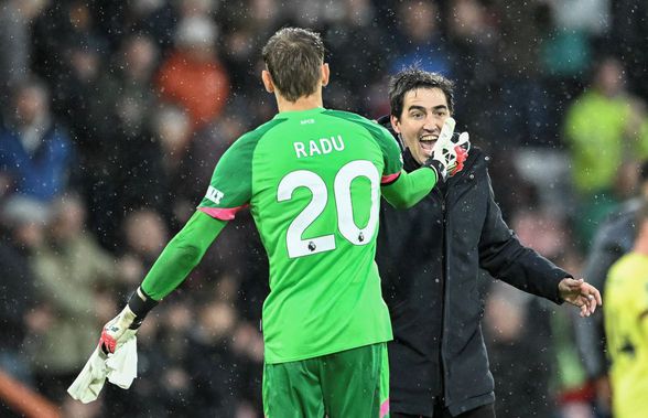 Ionuț Radu, prima apariție în Premier League! Portarul român a fost salvat de VAR pe finalul partidei lui Bournemouth