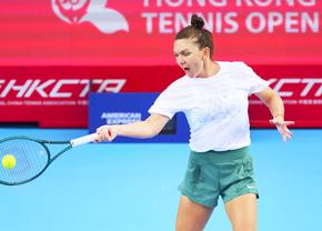 Simona Halep - Yue Yuan, în primul tur la Hong Kong » Simona ridică nivelul de joc în setul secund