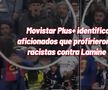 Televiziunea Movistar, care a transmis Real Madrid - Barcelona 0-4 sâmbătă, a suprins momentele în care Lamine Yamal e înjurat de fanii blancos după ce a marcat pe „Santiago Bernabeu” / Foto: Capturi Marca