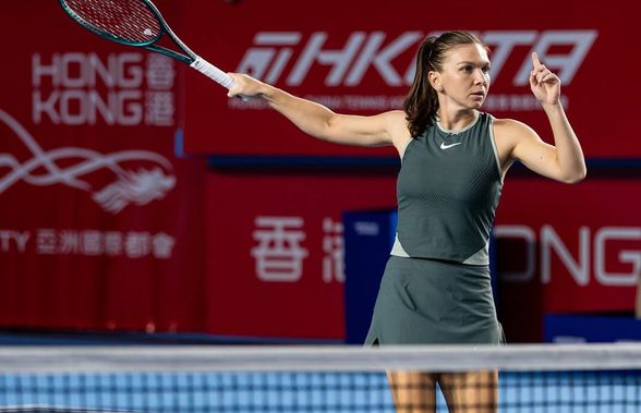 Prima reacție a Simonei Halep după eliminarea din primul tur la turneul de la Hong Kong: „Pas cu pas”