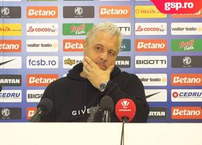 Șumudică, show la conferință după FCSB - Rapid: „Am stabilit să ies la masă cu Charalambous, sper să plătească el”