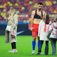 Vali Creţu, la finalul meciului cu Rapid FOTO: Ionuţ Iordache (GSP)