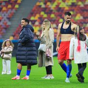 Vali Creţu, la finalul meciului cu Rapid FOTO: Ionuţ Iordache (GSP)