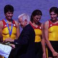 Elisabeta Lipă pe podiumul olimpic