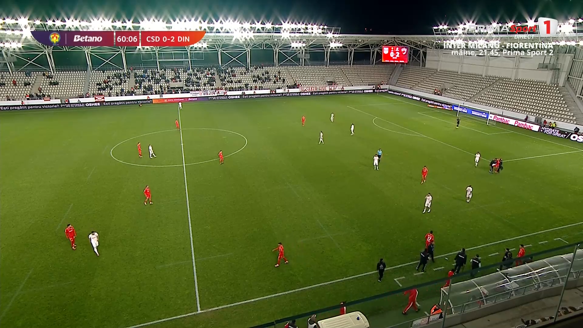 Emoții pentru Dinamo » Titularul lui Kopic a ieșit accidentat