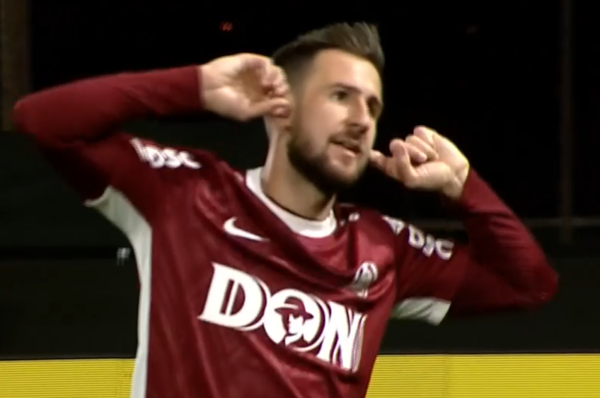 Adrian Păun (30 de ani), mijlocașul de la CFR Cluj, și-a spus supărarea, după ce echipa lui a învins-o pe CSM Slatina, scor 4-0, în grupele Cupei României.