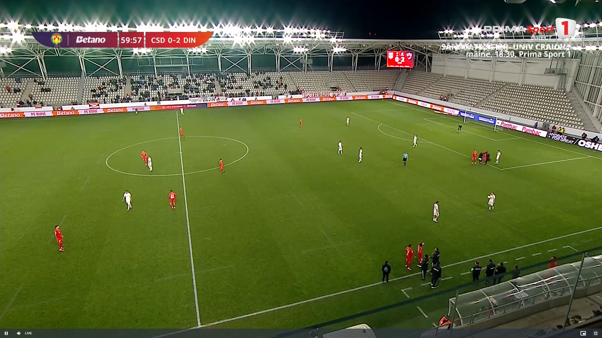 Emoții pentru Dinamo » Titularul lui Kopic a ieșit accidentat