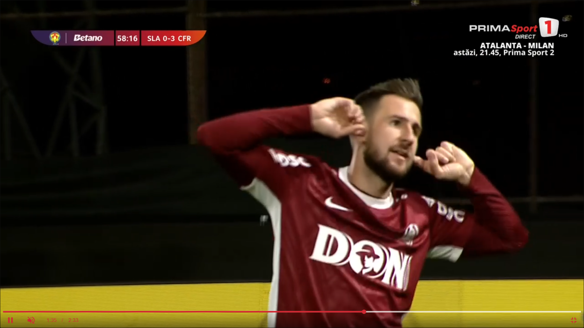 Adrian Păun le-a făcut semn fanilor să tacă