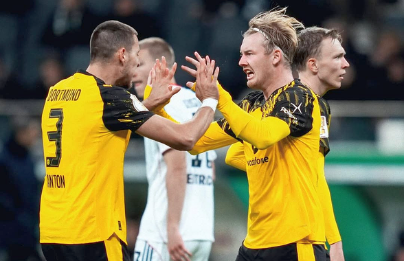 Dortmund a câștigat thriller-ul cu Eintracht Frankfurt! „Galben-negrii” s-au calificat în optimile Cupei Germaniei