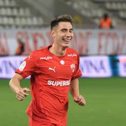 Adrian Caragea, primele goluri la Dinamo. FOTO: Ionuț Iordache (GSP.ro)