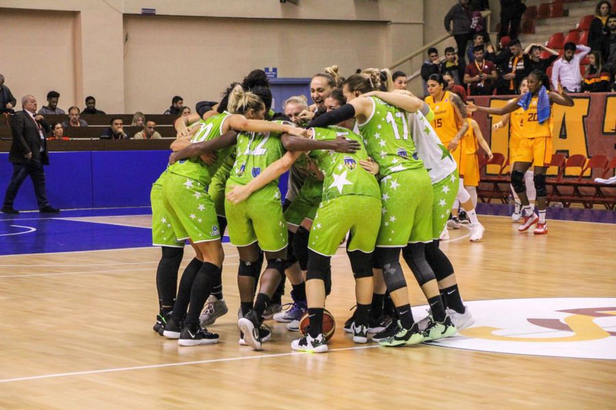 FOTO Sepsi SIC s-a calificat în playoff-ul EuroCup Women cu o victorie mare la Galatasaray