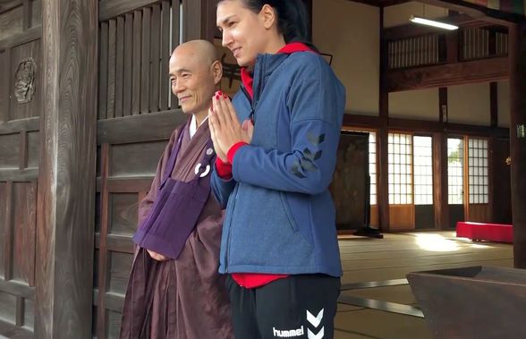 CORESPONDENȚĂ DIN JAPONIA // VIDEO Cristina Neagu, Tomas Ryde și toate fetele din echipa națională au mers la o oră de meditație la Templul Kodenji