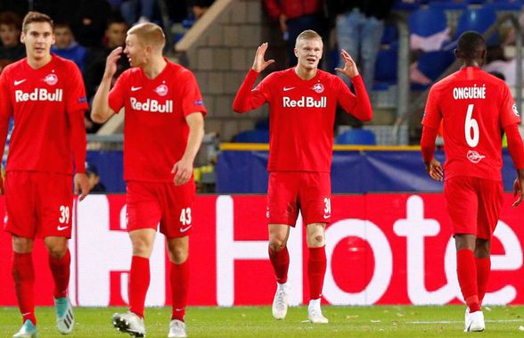 GENK - SALZBURG 1-4 // Ianis Hagi, martor la încă un gol al minunii norvegiene Erling Håland: cifre uluitoare în Ligă