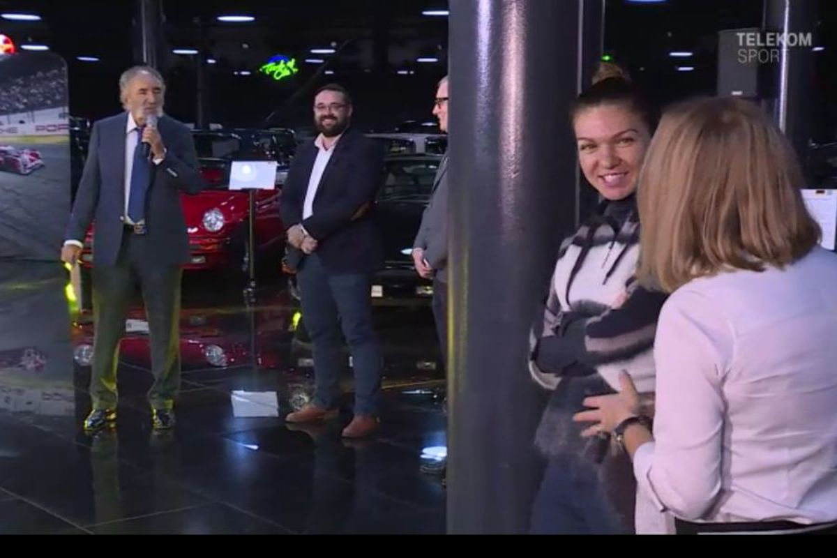 VIDEO+FOTO Ion Țiriac, propunere de cadou care a lăsat-o fără replică pe Simona Halep: „Alege-o pe care o vrei și du-o acasă”