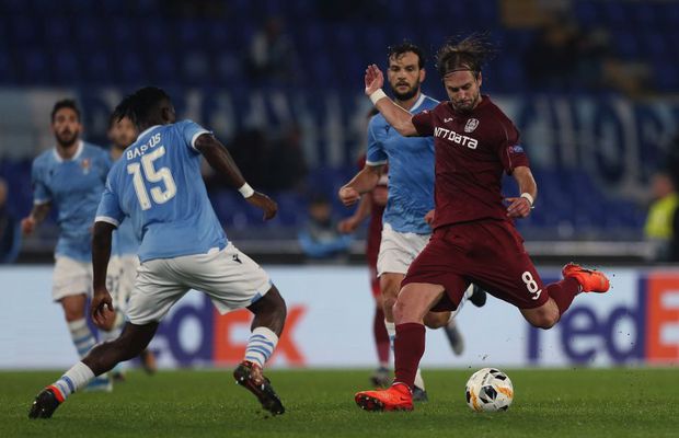LAZIO - CFR CLUJ 1-0 // Damjan Djokovic recunoaște: „Aici ne-au surprins. Au arătat că sunt o echipă mare”