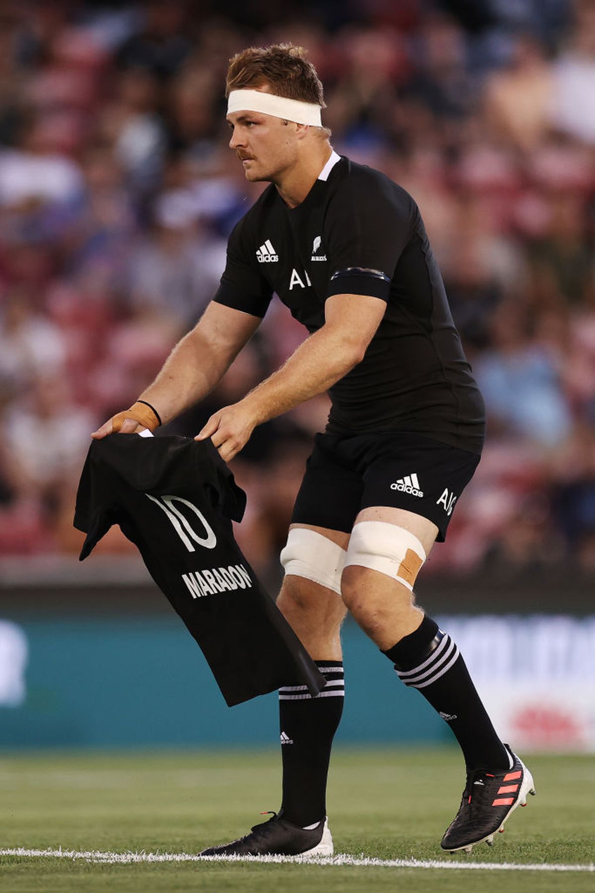 FOTO+VIDEO. Diego Maradona, omagiat înainte de Haka » Moment emoționant oferit de Noua Zeelandă