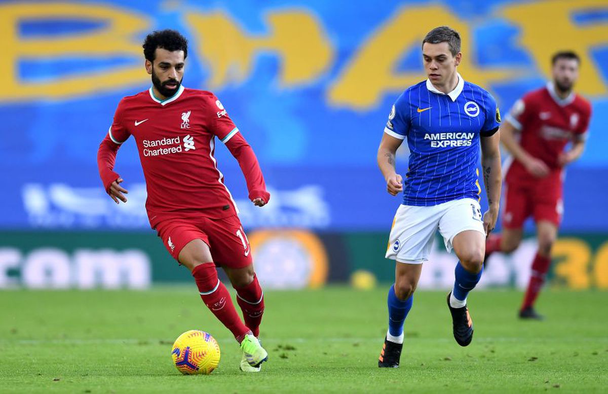 Brighton - Liverpool 1-1 » VAR împotriva „cormoranilor”: 3 decizii l-au scos din minți pe Klopp + Salah, nervos la schimbare