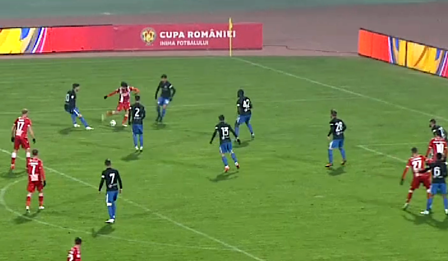 A doua execuție a lui Fabbrini / Captură TV Telekom Sport A doua execuție a lui Fabbrini / Captură TV Telekom Sport