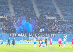 CSU Craiova - FCSB, prima atmosferă de derby: „Fotbalul nu e serial TV!” » Câți fani au fost pe „Ion Oblemenco”