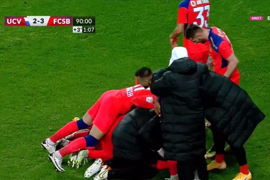 CS Universitatea Craiova - FCSB, în etapa #17, live