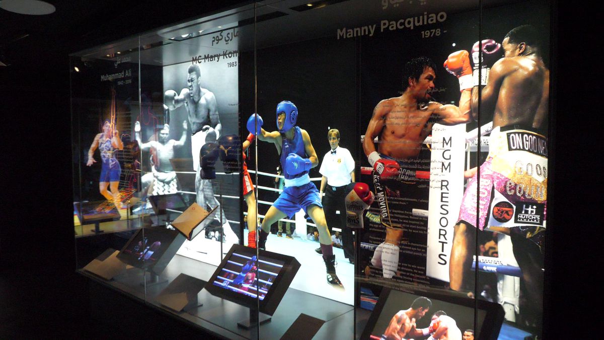 GSP a vizitat un muzeu al sportului galactic: Nadia e așezată lângă Zidane și Michael Jordan