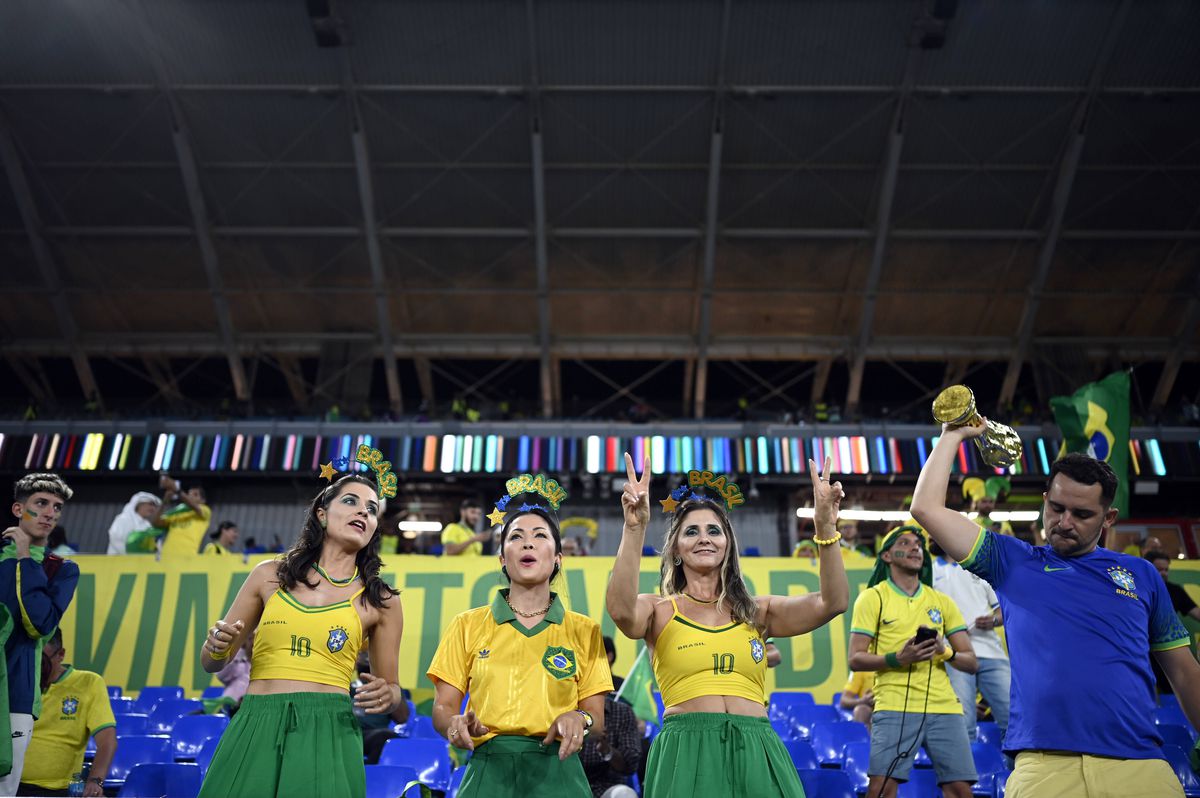 Braziliencele au încins atmosfera la Campionatul Mondial!