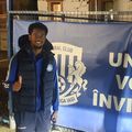 Shayon Harrison este entuziasmat de victorie ieșenilor cu Dinamo, considerând că Poli a făcut pasul decisiv spre play-off.
Foto: Eduard Apostol (GSP)