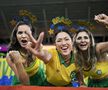 Braziliencele au încins atmosfera la Campionatul Mondial!