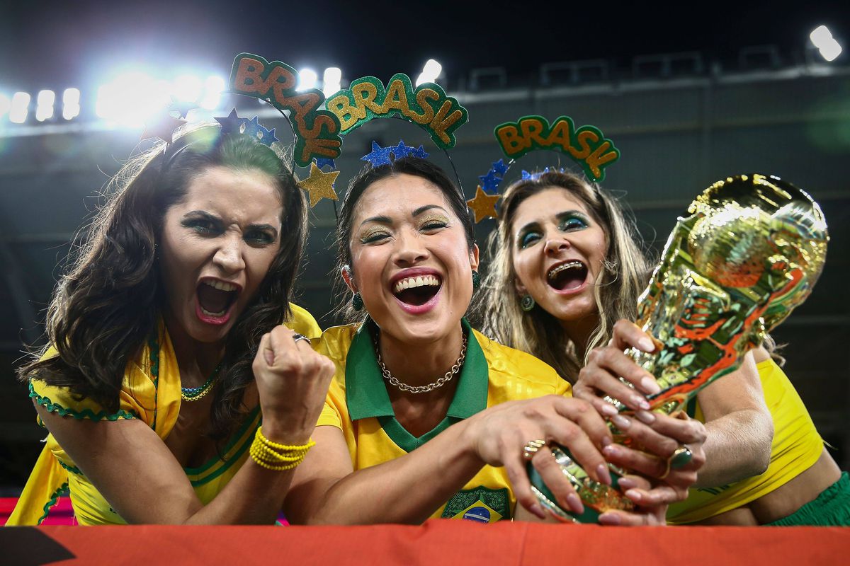 Braziliencele au încins atmosfera la Campionatul Mondial!