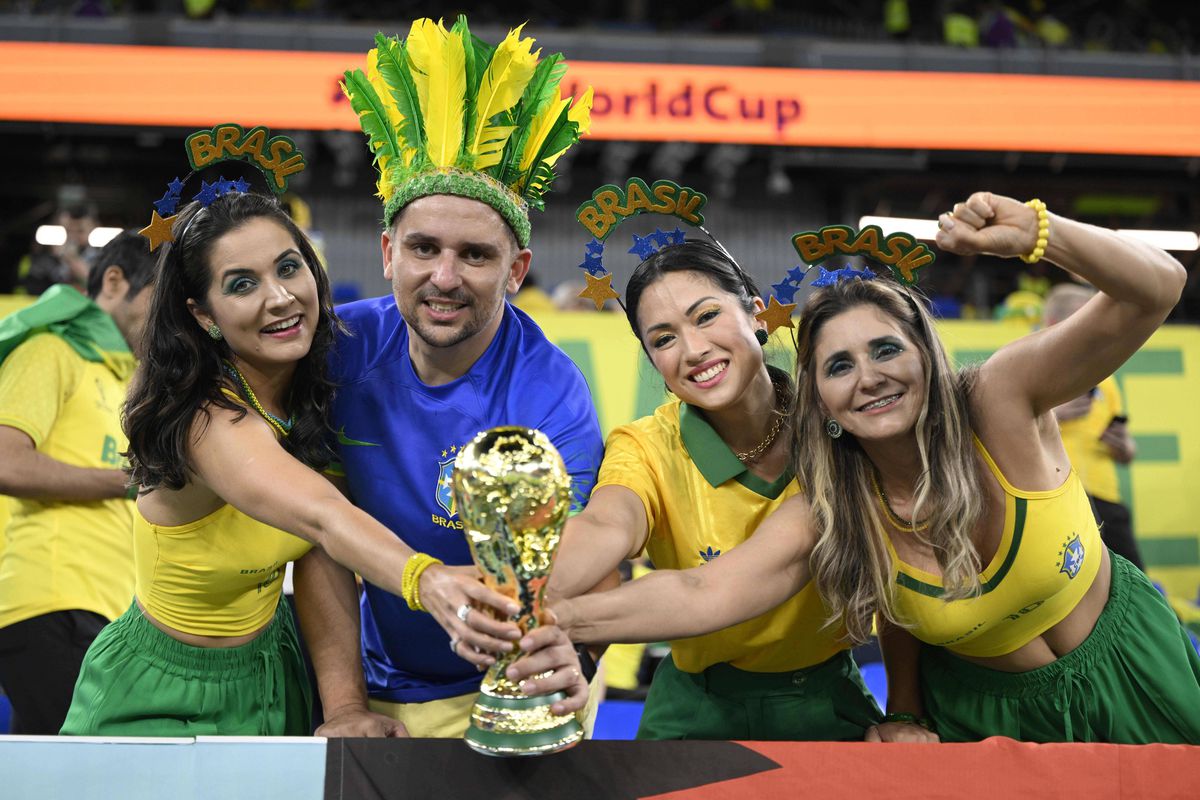 Braziliencele au încins atmosfera la Campionatul Mondial!