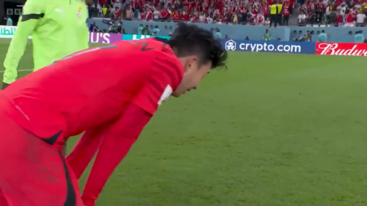 Antrenor secund Ghana, poză cu Son