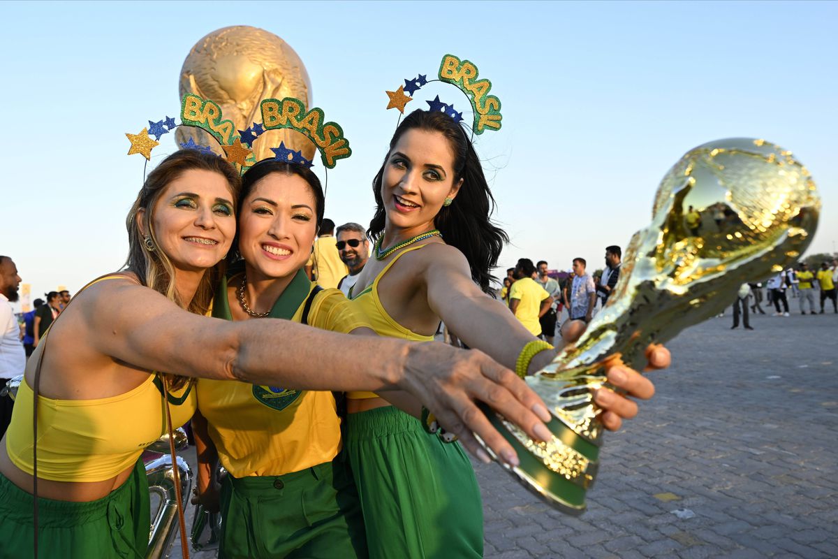 Braziliencele au încins atmosfera la Campionatul Mondial!