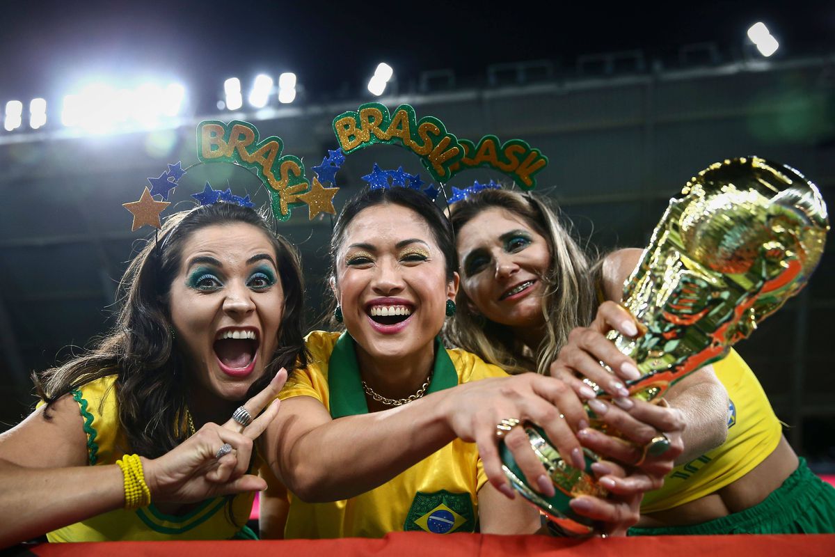Braziliencele au încins atmosfera la Campionatul Mondial!