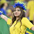Fanele Braziliei s-au remarcat în tribunele stadionului „974”, care a găzduit confruntarea dintre naționala Selecao și Elveția.