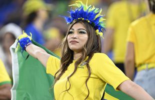 Braziliencele au încins atmosfera la meciul cu Elveția de la Campionatul Mondial