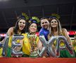 Braziliencele au încins atmosfera la Campionatul Mondial!