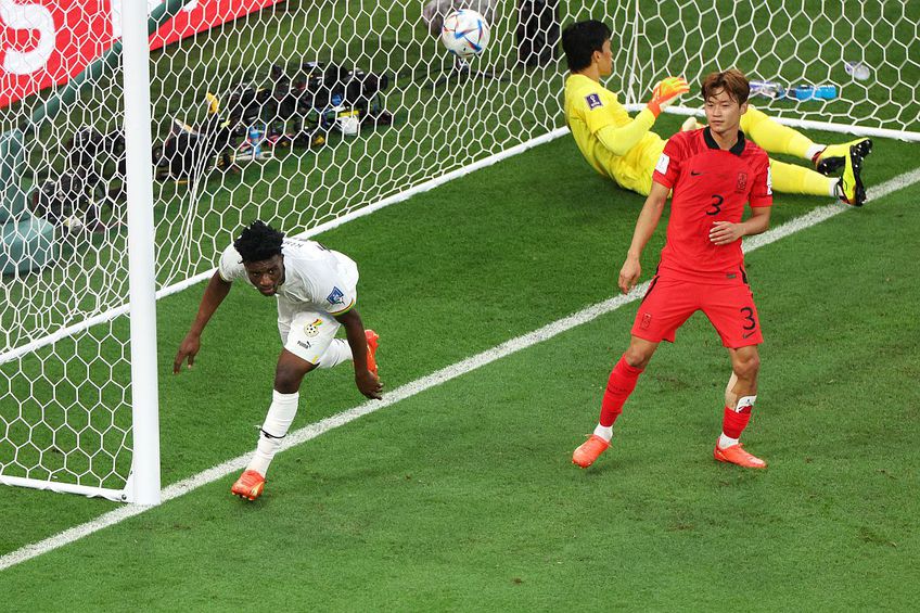 Ghana a învins-o pe Coreea de Sud, scorul 3-2, în runda secundă a grupei H de la Campionatul Mondial.