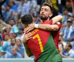 Portugalia a învins-o pe Uruguay, scor 2-0, în derby-ul grupei H de la Campionatul Mondial și a obținut astfel calificarea în optimile de finală.