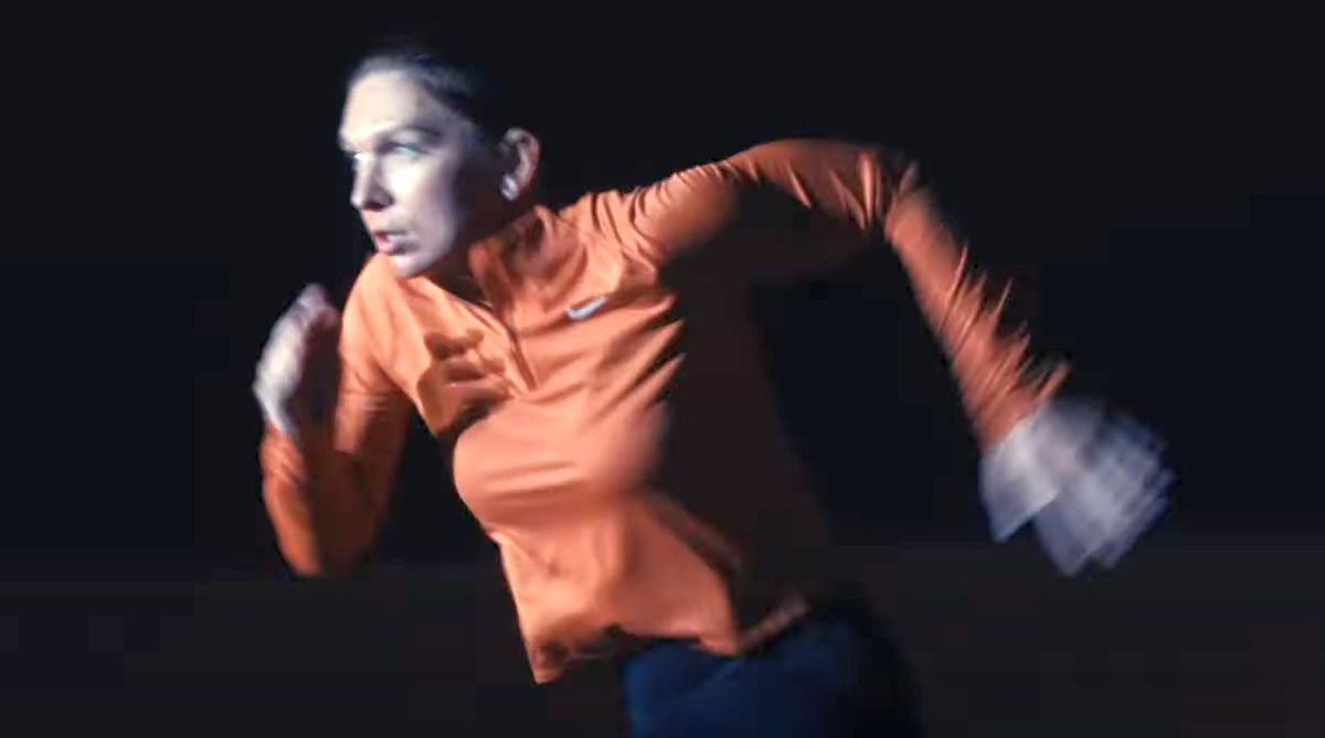 Simona Halep, prima apariție într-un spot publicitar, după pedeapsa pentru dopaj: „Drumul greu e să continui, chiar dacă nu știi unde duce”
