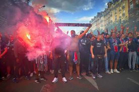 Haos în Paris » Ultrașii lui PSG i-au atacat pe fanii lui Newcastle într-un restaurant