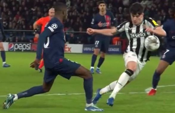 Scandal imens după PSG - Newcastle » Francezii riscau să rateze și Europa League, dar au primit un penalty controversat în 90+5: „Cum să dai așa ceva?”