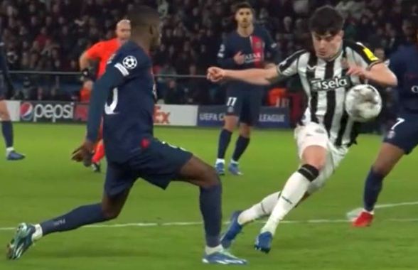 Scandal imens după PSG - Newcastle » Francezii riscau să rateze și Europa League, dar au primit un penalty controversat în 90+5: „Cum să dai așa ceva?”