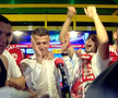 Fiesta în vestiarul lui Dinamo » Amzăr s-a urcat pe masă, dansuri pe manele + 3 momente care nu s-au văzut la TV