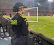 Polițista din stadion devenită virală și-a vopsit sânii în culorile echipei favorite și a pozat așa pe Instagram: „Oamenii mei frumoși, a ieșit soarele!”