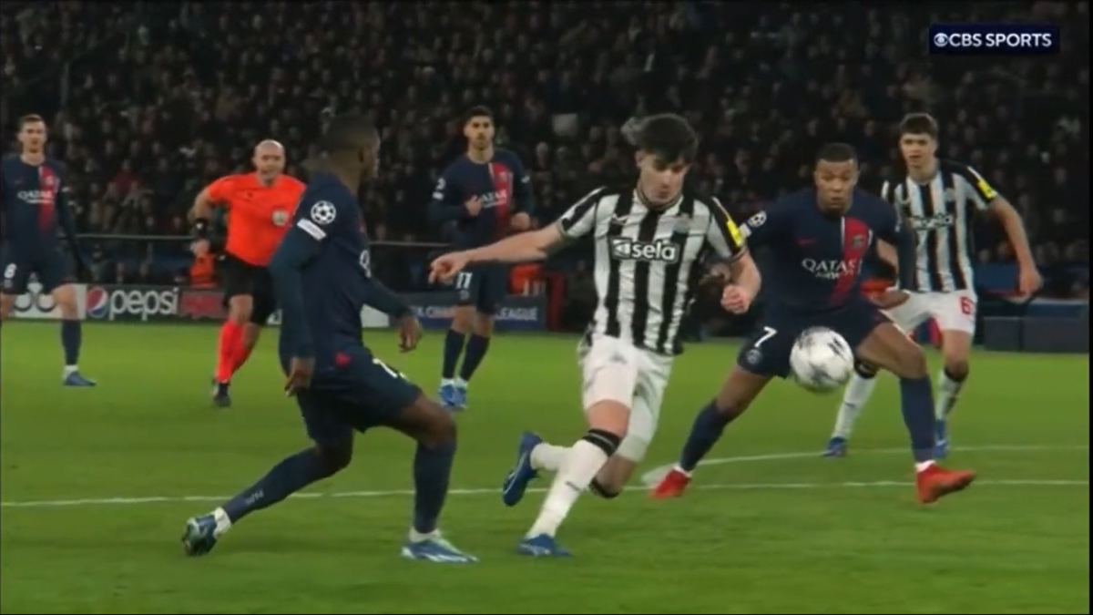 Penalty-ul primit de PSG cu Newcastle