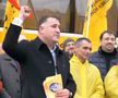 Ciprian Paraschiv, la acțiunile AUR Iași / Sursă foto: Facebook