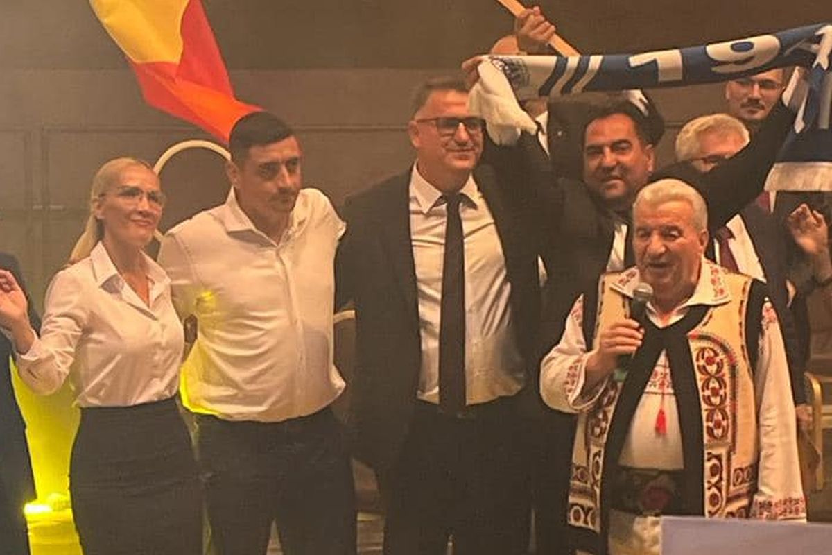 Fostul președinte din Superligă, ajuns deputat, a dat tonul la mitingul AUR: „Ne luăm țara înapoi!”