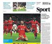 The Guardian a ales un joc de cuvinte pentru prima pagină: „The Real deal”