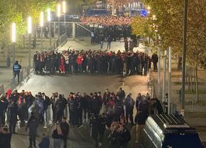 FCSB - Olympiakos, etapa #5 de Europa League » Miile de fani greci au ajuns la porțile Arenei Naționale