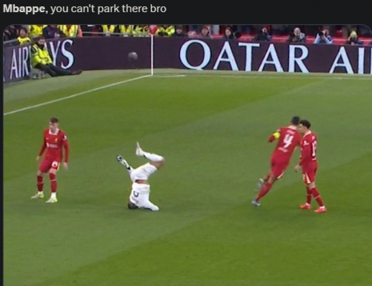 Toată lumea râde de Mbappe, după Liverpool - Real Madrid » Cele mai tari meme-uri